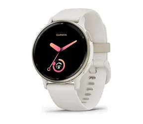 Garmin VívoActive 5 béžová-zlatá / Chytré hodinky / 1.2" / BT / ANT+ / Wi-Fi / 5 ATM