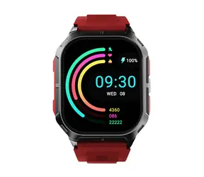 HiFuture Ultra 3 SmartWatch červená / múdre hodinky / TFT / 2" / IP68 / Bluetooth 5.2 / Wi-Fi