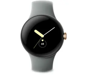 Google Pixel Watch 41mm zlato-šedá / Chytré hodinky / 1.2 "/ AMOLED / 5ATM / Wi-Fi / BT