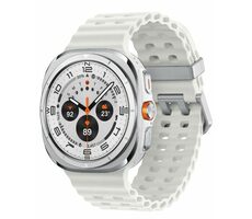 Samsung Galaxy Watch Ultra (47 mm) LTE titánovo biela / Chytré hodinky / AMOLED / Wi-Fi + LTE / BT / GPS / Wear OS