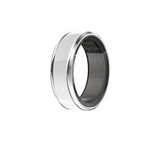 CUBE1 SMART Ring veľ. 10 (20.8mm) biela / Chytrý prsteň / Bluetooth 5.1 / 5ATM
