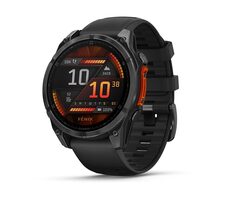 Garmin Fenix 8 47mm AMOLED čierna / Chytré hodinky / GPS / 1.4 "d. displej / mapy / BT / WiFi / vodeodolné