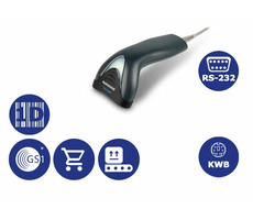 Datalogic Touch 65 Light (TD1170-BK-65) sivá / snímač 1D čiarových kódov / RS-232 / KBW