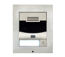 2N ATEUS-9155301SK IP Solo nikel - dverný interkom / 1 hr. / HD kamera / povrchová montáž (vr. rámčeka)