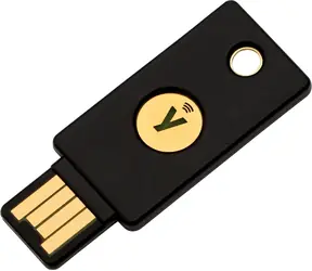 YubiKey 5 NFC USB-A / autentizačný USB-A token s podporou NFC & MIFARE / podpora OpenPGP a SMART Card (2FA)