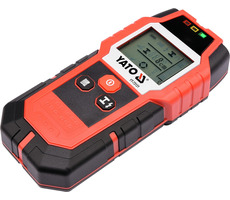 Rozbalené - YATO Digitálny detektor materiálov / Kov|Káble|Drevo / Dosah až 80 mm / Napájanie 1x 9V / rozbalené