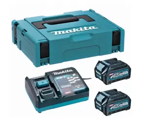 Makita 191J97-1 / Sada akumulátorov Li- ION XGT 40V 2xBL4040+DC40RA+Makpac