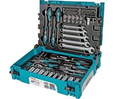 Makita E-11542 / Sada ručného náradia / 87 dielov 