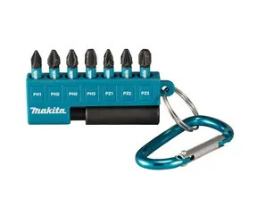 Makita E-11994 IMPACT BLACK / sada torzných bitov 1/4" 8 ks v plastovom držiaku