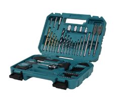 Makita E-15095 / sada bitov a vrtákov 60 ks v plastovom kufri