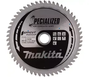 Makita E-16760 Efficut / kotúč pílový hliník / 165x1.5x20mm / 54 zubov