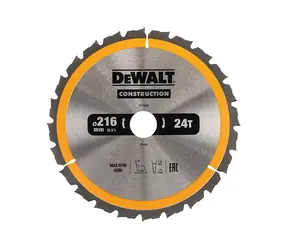 DeWalt DT1952 / Pílový kotúč pre píly / Priemer 216x30 mm / Počet zubov 24