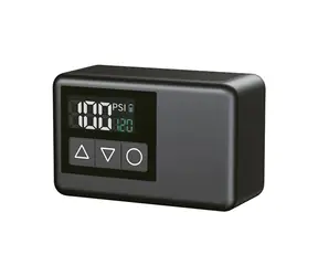 Solight PAP02 / digitálny vreckový kompresor mini / 120 psi / 500 mah / prietok 14l v minútu