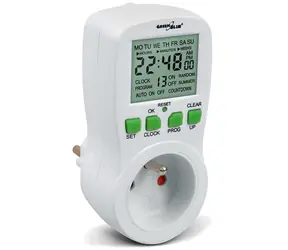 GreenBlue GB107 / Digitálny časovač / 16 programov / max. 240 programov