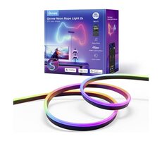 Govee H61D4C11 Neon Strip Light Matter čierna / LED pásik / 4M / 48W / Bluetooth / RGBIC