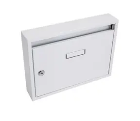 OEM Schránka poštová paneláková 320 x 240 x 60 mm biela / bez dier 