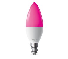 TP-LINK Tapo L430C SMART RGB LED žiarovka / E14 / 4.8W / 470 lm / 2500K-6500K / životnosť 15 000 h
