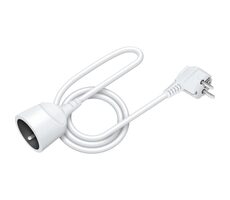 Retlux RPC 40 Predlžovací prívod 1 zásuvka 3×1.0mm 1.5m biela