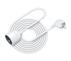 Retlux RPC 44 Predlžovací prívod 1 zásuvka 3×1.0mm 7m biela