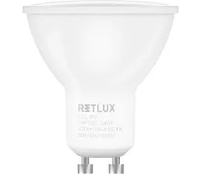 Retlux RLL 419 GU10 bulb / 9W / 820 lm / 6500K - denná biela