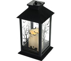 Retlux RHW 008 Čierny lampáš 1 LED 3000K - teplá biela