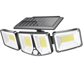 Viking S180 vonkajšie solárne LED svetlo s pohybovým senzorom / 1000lm / IP65