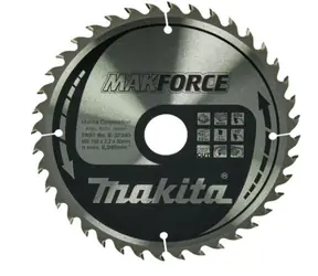 Makita B-32340 MAKFORCE / pílový kotúč na drevo / 190x2.2x30mm / 40 zubov
