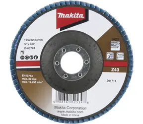 Makita D-63781 Lamelový kotúč 125 x 22.23 mm / Z40