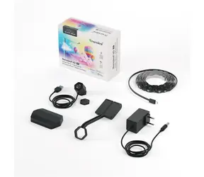 Nanoleaf 4D V2 TV Screen Mirror + Lightstrips Starter Kit 4M pre TV do 65" / Dĺžka opasku: 5m