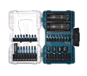 Makita E-22903 IMPACT BLACK / sada torzných bitov 1/4" / 30 ks / v plastovej krabičke