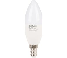 Retlux RLL 628 C37 E14 sviečka 6W / 810 lm / 6500K - denná biela / D 