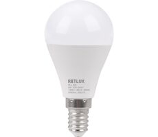 Retlux RLL 635 G45 E14 mini Globe 8W / 1080 lm / 3000K - teplá biela / D 