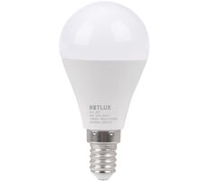 Retlux RLL 637 G45 E14 mini Globe 8W / 1080 lm / 6500K - denná biela / D 