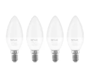 Retlux REL 35 LED C37 4x5W E14/430 lm/3000K - teplá biela
