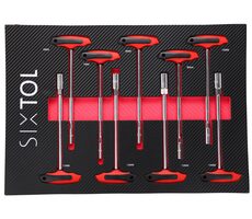 SIXTOL MECHANIC TOOL TRAY 9 - 9ks / Modul s náradím do dielenského vozíka 