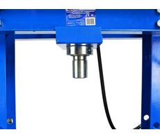 GEKO Hydraulický lis s manometrom 20t / dvojstupňové čerpadlo 