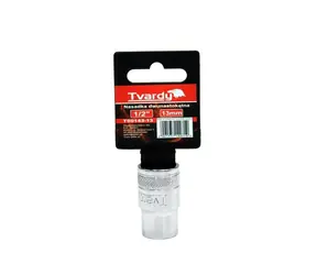 TVARDY Nástrčná hlavica dvanásťhranná 1/2" 13 mm 