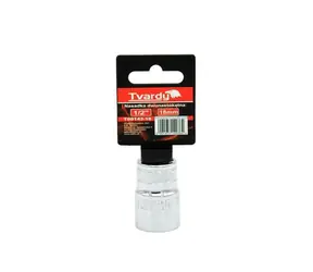 TVARDY Nástrčná hlavica dvanásťhranná 1/2" 18 mm 