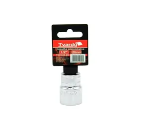 TVARDY Nástrčná hlavica dvanásťhranná 1/2" 20 mm 