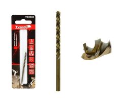 TVARDY HSS M35 3 mm vrták z kobaltového kovu 