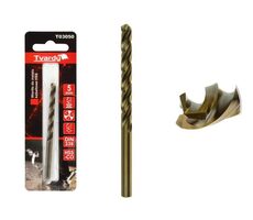 TVARDY HSS M35 5 mm vrták z kobaltového kovu 