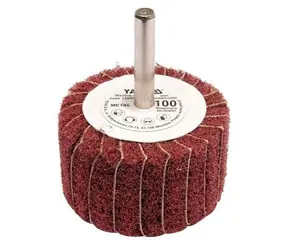 YATO YT-83390 / Kotúč lamelový radiálny 50x30 / P-60 / s hriadeľom 6 mm