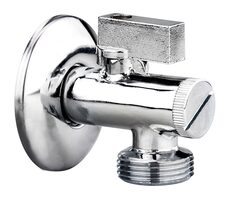 BALLETTO Ventil rohový s filtrom a kovovou pákou / práčkový / 1/2"-3/4" 