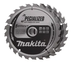 Makita B-62985-2 EFFICUT (2ks) / pílový kotúč na drevo / priemer 165 x 20mm / počet zubov 25