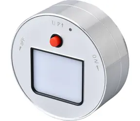 Viking zásuvkový modul A10 strieborná / LED svetlo / 3W