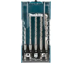 Makita E-15724 Sada 5ks vrtákov SDS- PLUS do betónu / 5/6/8/10/12mm