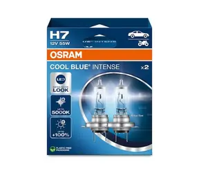 OSRAM Halogénová žiarovka Cool Blue Intense Next Gen H7 / 12V / 1500lm / Bez reflektora
