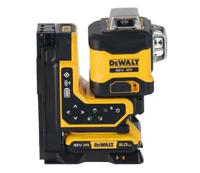 DeWalt DCLE34035D1 / Aku krížový laser / 18V / dosah 100m / 1x 2.0Ah XR + nabíjačka