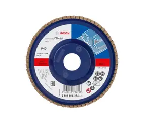 BOSCH 2608601274 / Lamelový brúsny kotúč P40 / 125x22.23 mm