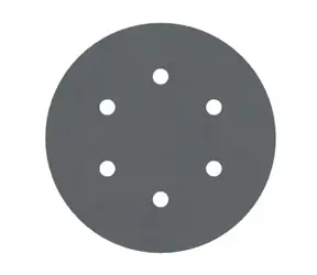 BOSCH PRO F355 2608605131 / Brúsny papier P600 / priemer 150 mm / 6 otvorov / 5 ks